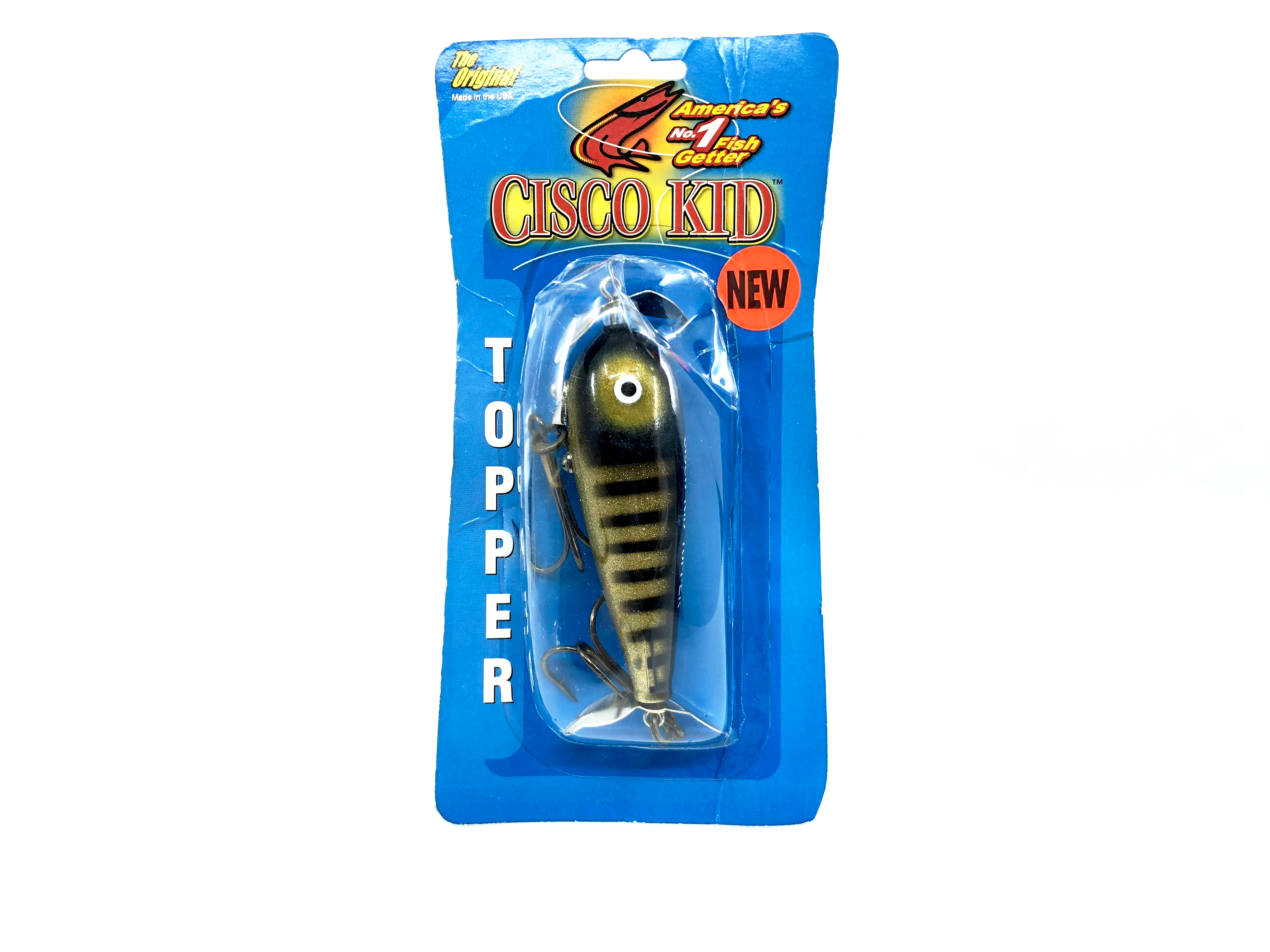 cisco kid topper fishing lure Suick / Cisco Kid Topper 700 Series Gold Glitter G2 Color Discontinued – My  Bait Shop, LLC