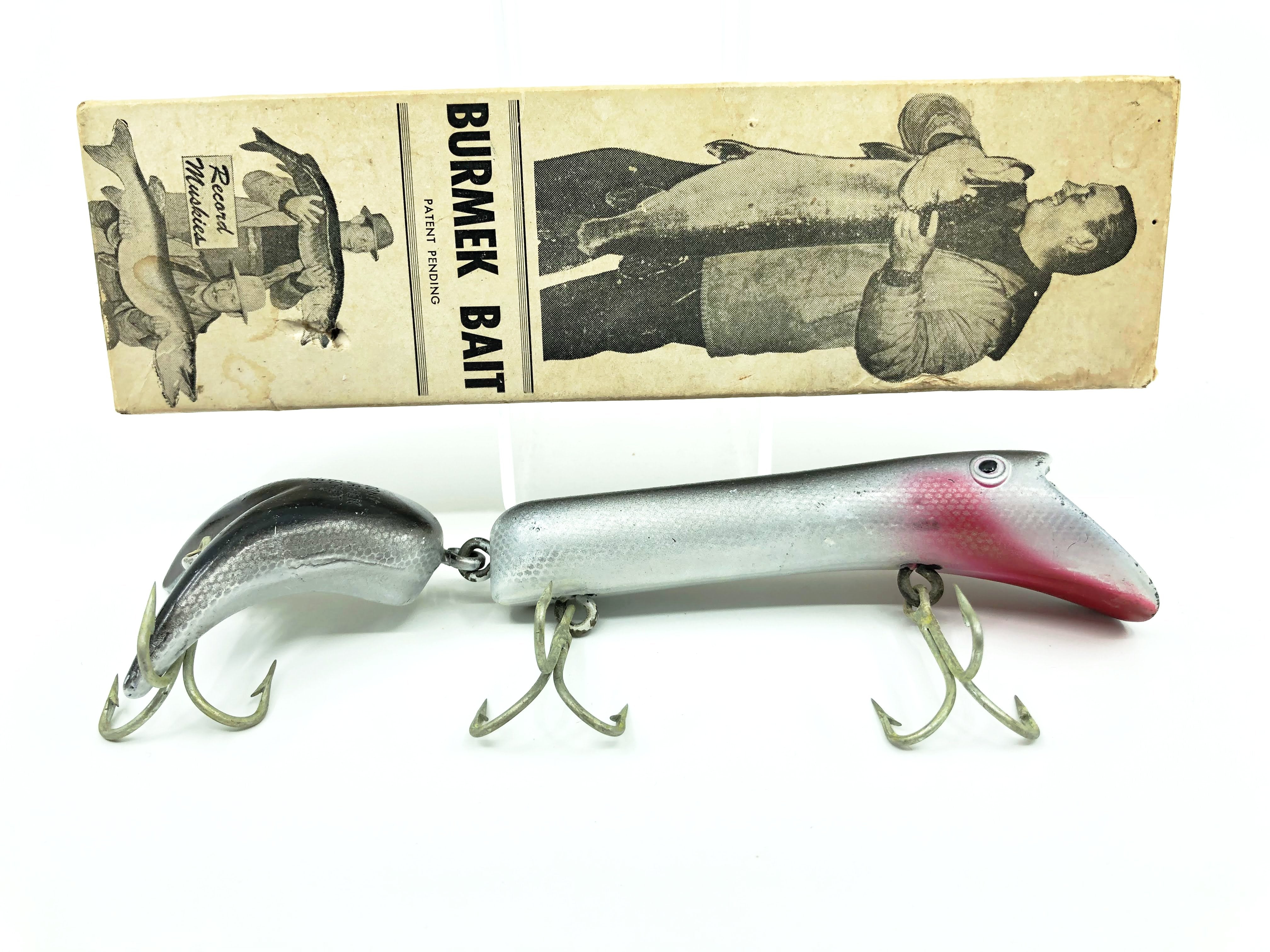 burmeck fishing lures Tony Burmek Top Secret Musky Lure Sucker Color with Box