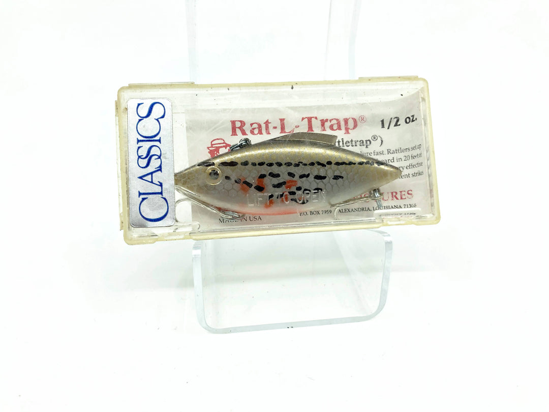 Bill Lewis Classics Rat-L-Trap Bleeding Shiner Color 1/2 oz with Box Old Stock