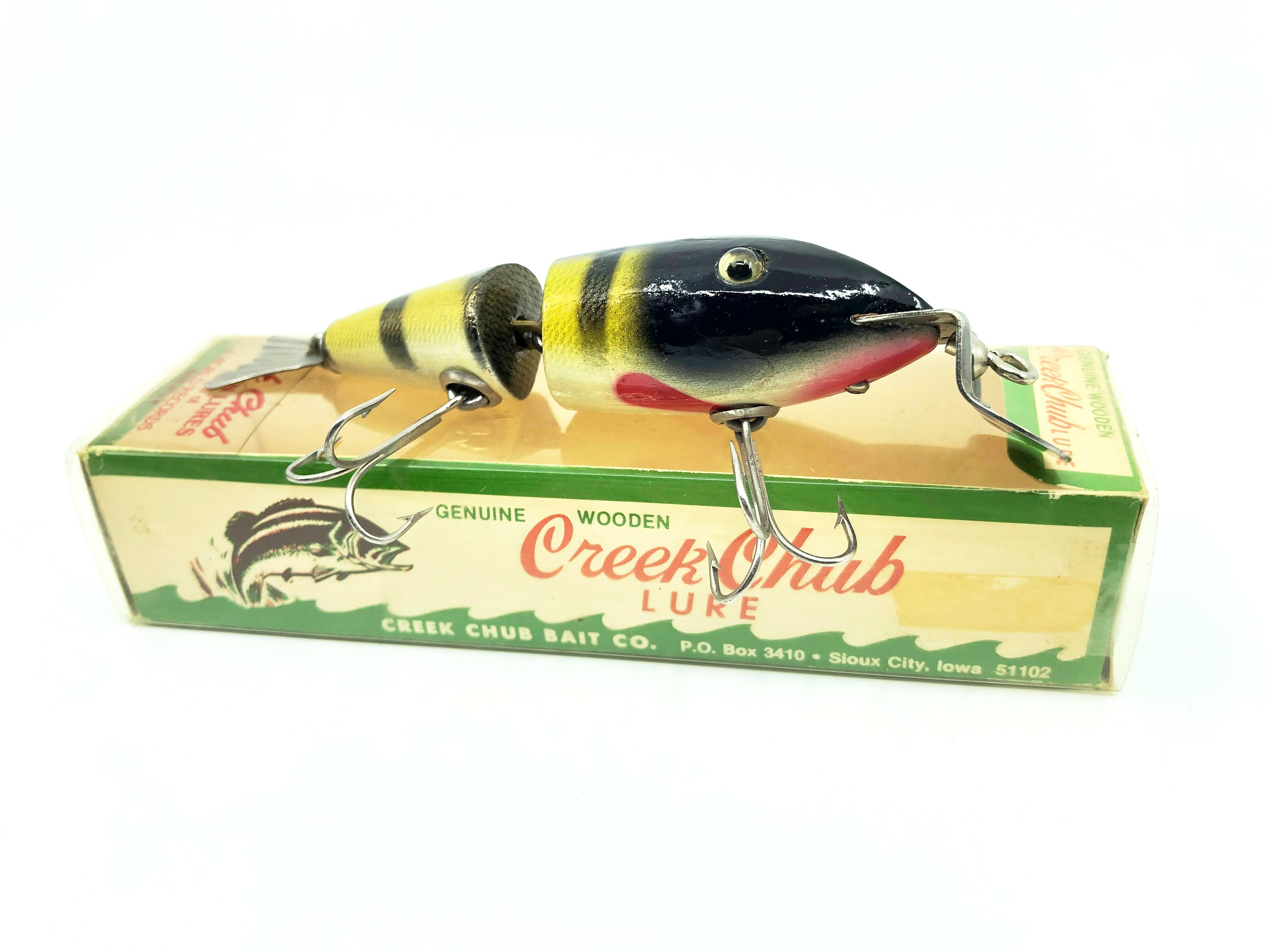 creek chub wiggle fish lure for sale Vintage 2401 Perch PE Color with Box – My Bait Shop, LLC Rebel Crawfish Wee-Crawfish / size 5x5 Square The Striper Strike by Style:8.11 RH