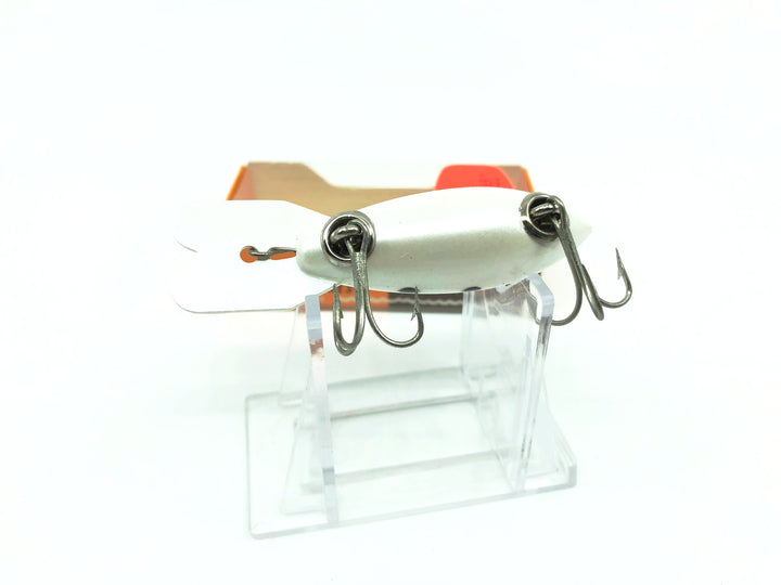 Bomber Deep Runner 336 White with Black Dots Color New in Box Old Stock