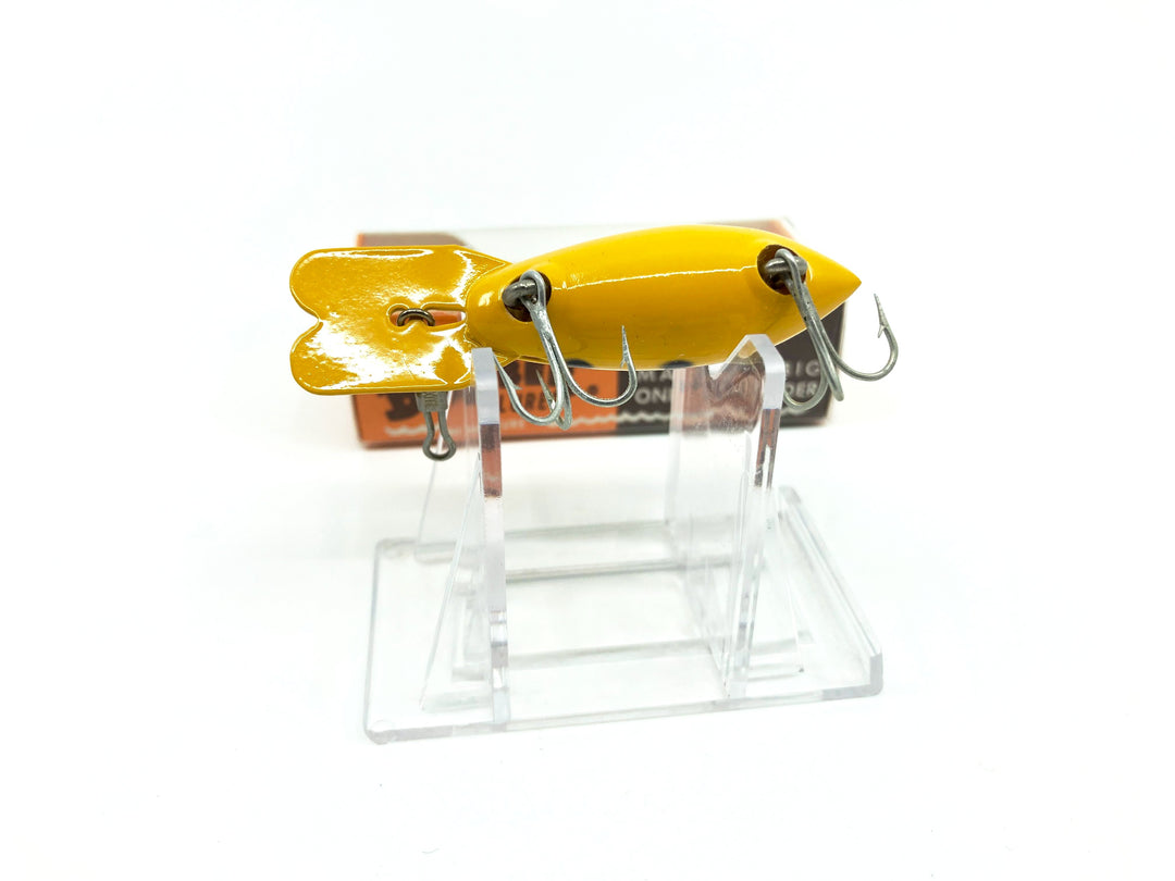 Bomber Deep Runner 239 Yellow with Black Dots Color New in Box Old Stock