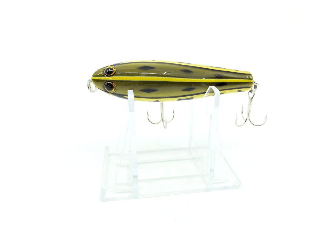 Tiemco Bass Mania Accel 70 Wooden Pencil Bait Color 4 Frog