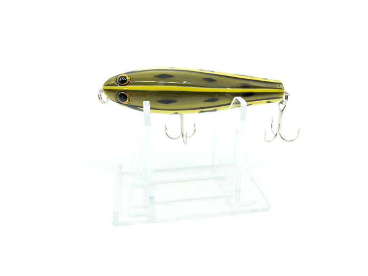 Tiemco Bass Mania Accel 70 Wooden Pencil Bait Color 4 Frog