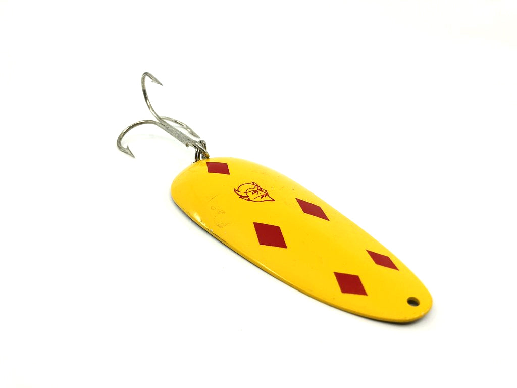 daredevil fishing lures for sale Eppinger Huskie Jr 700 Series Dardevle Yellow Diamonds Color – My Bait  Shop, LLC