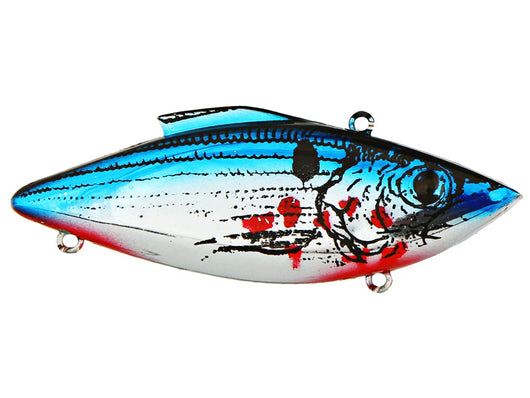 Bill Lewis Rat-L-Trap Chrome Blue Bleeding Shad Color 372 New Stock