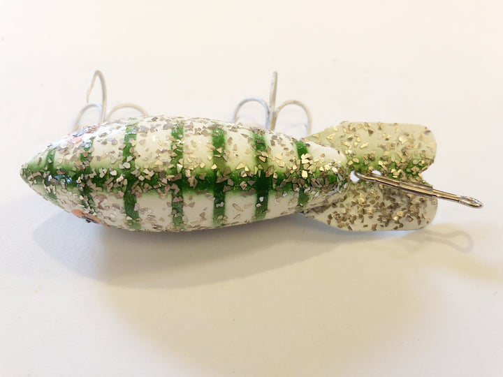 Bomber Vintage Wooden Lure 415 Christmas Tree Color New in Box