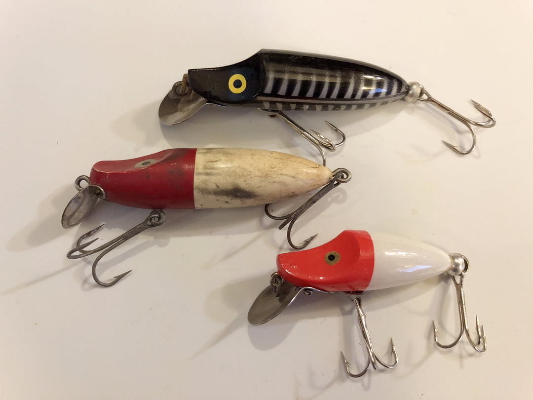 Heddon River Runt Imitators Lot of Three