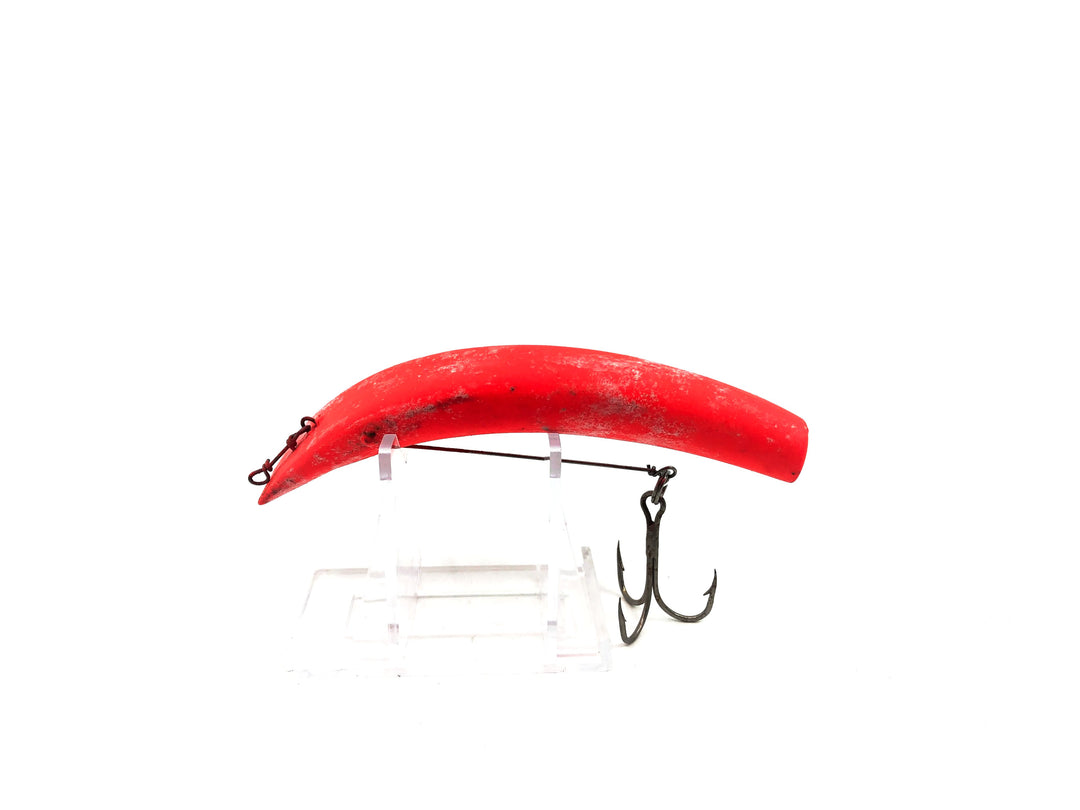 Jiffy-O Salmon Lure, Fluorescent Red Color