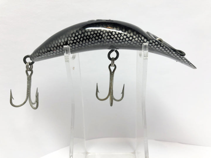 Helin T50 Flatfish Lure in Black Scale Pattern