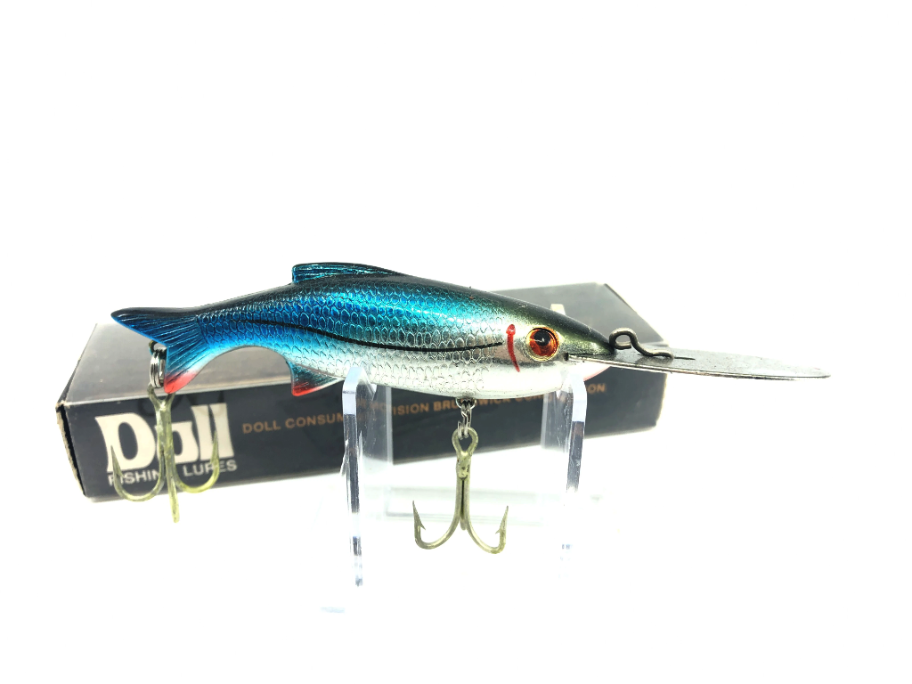 doll fishing lures Doll Ditch Digger Blue Shad New with Box
