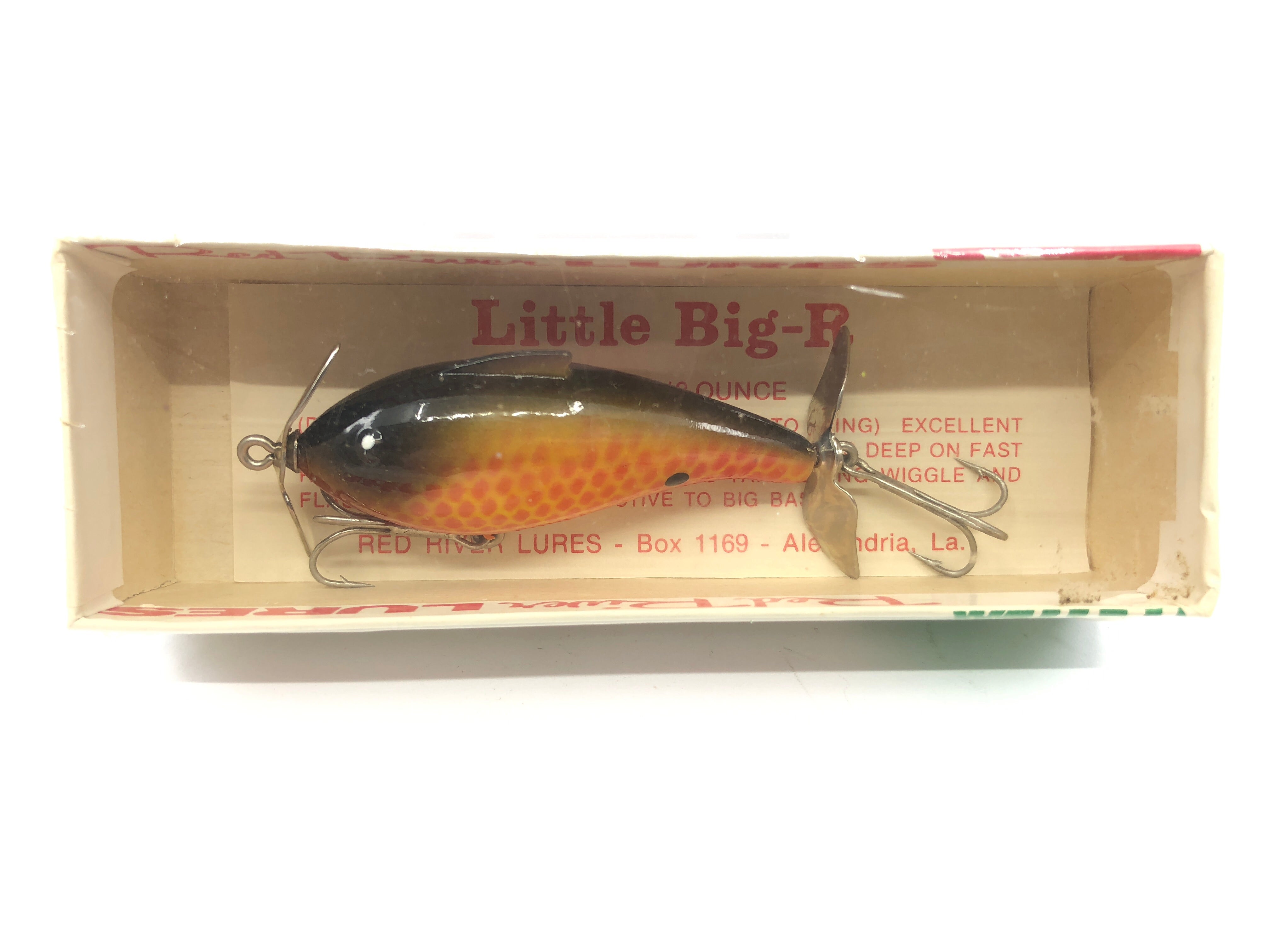 big lure little fish Red River Lures Little Big-R Lure New in Box Old Stock – My Bait Shop, LLC
