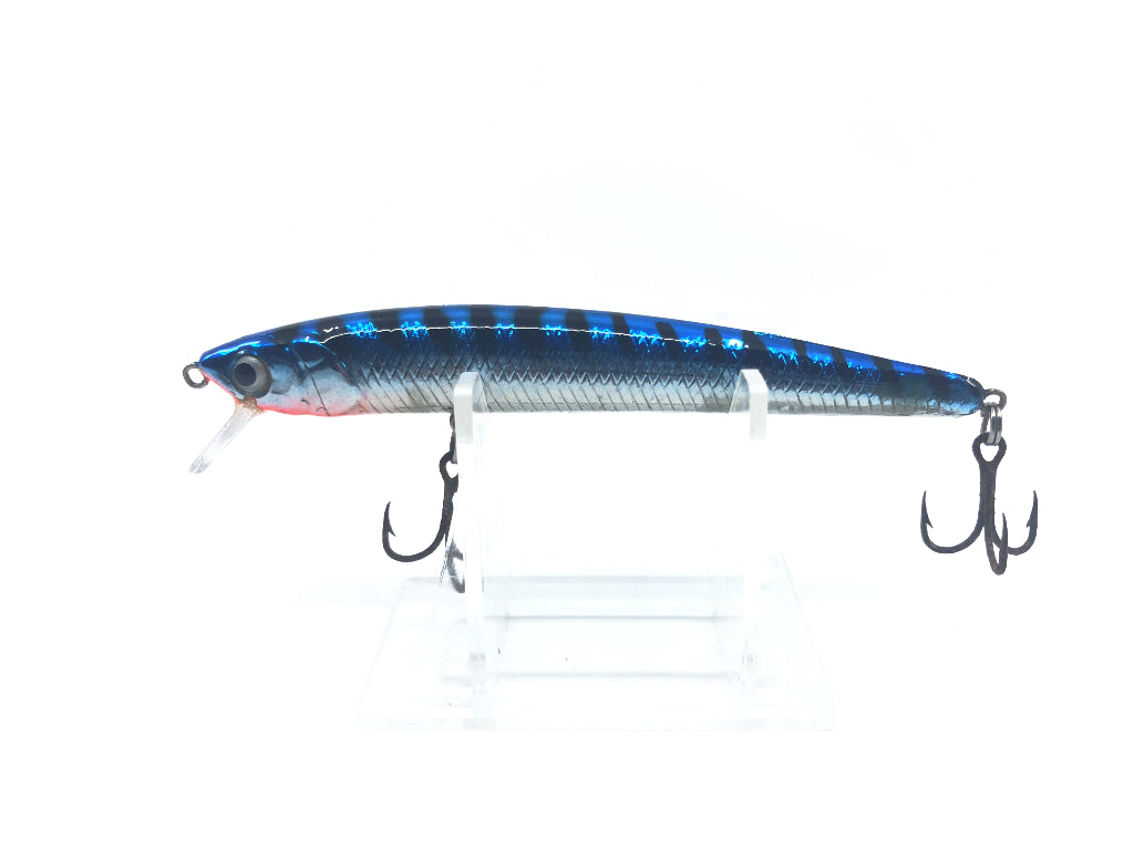 Bagley Top Gun #4 Blue and Silver with Black Ribs Color