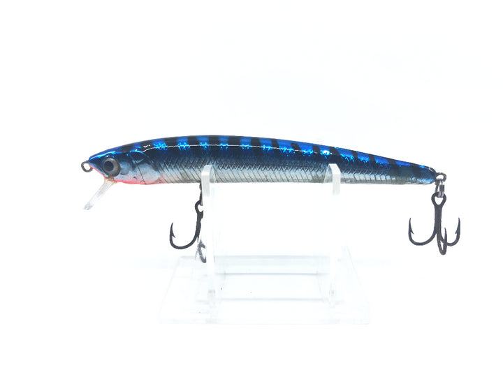 Bagley Top Gun #4 Blue and Silver with Black Ribs Color
