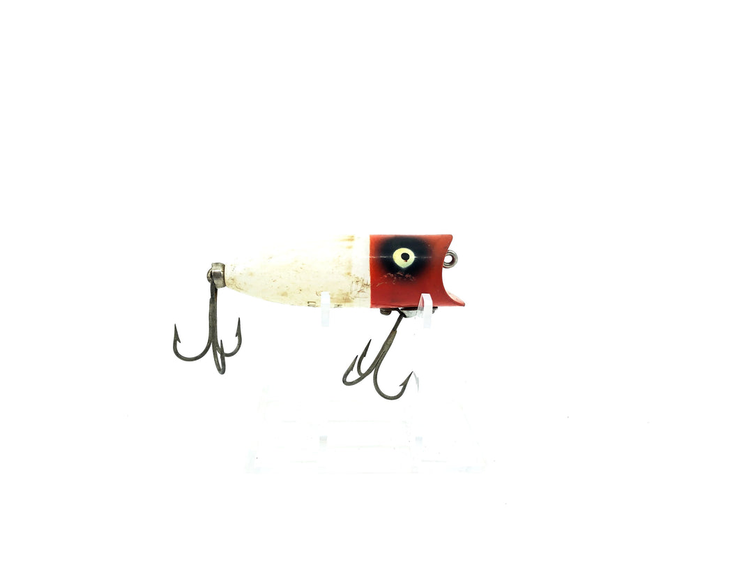 Heddon Baby Lucky 13 RH White/Red Head Color