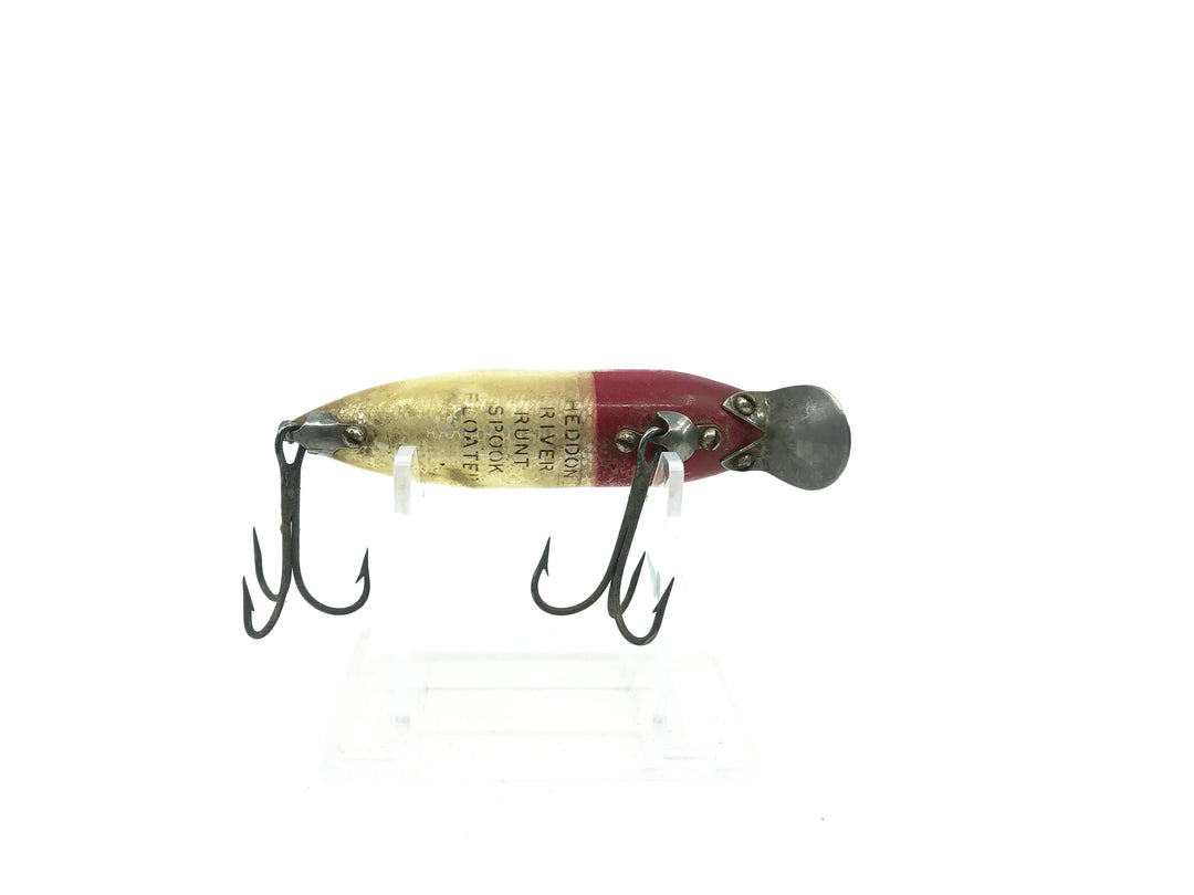 Heddon River Runt Spook Floater Red Head White Body Color