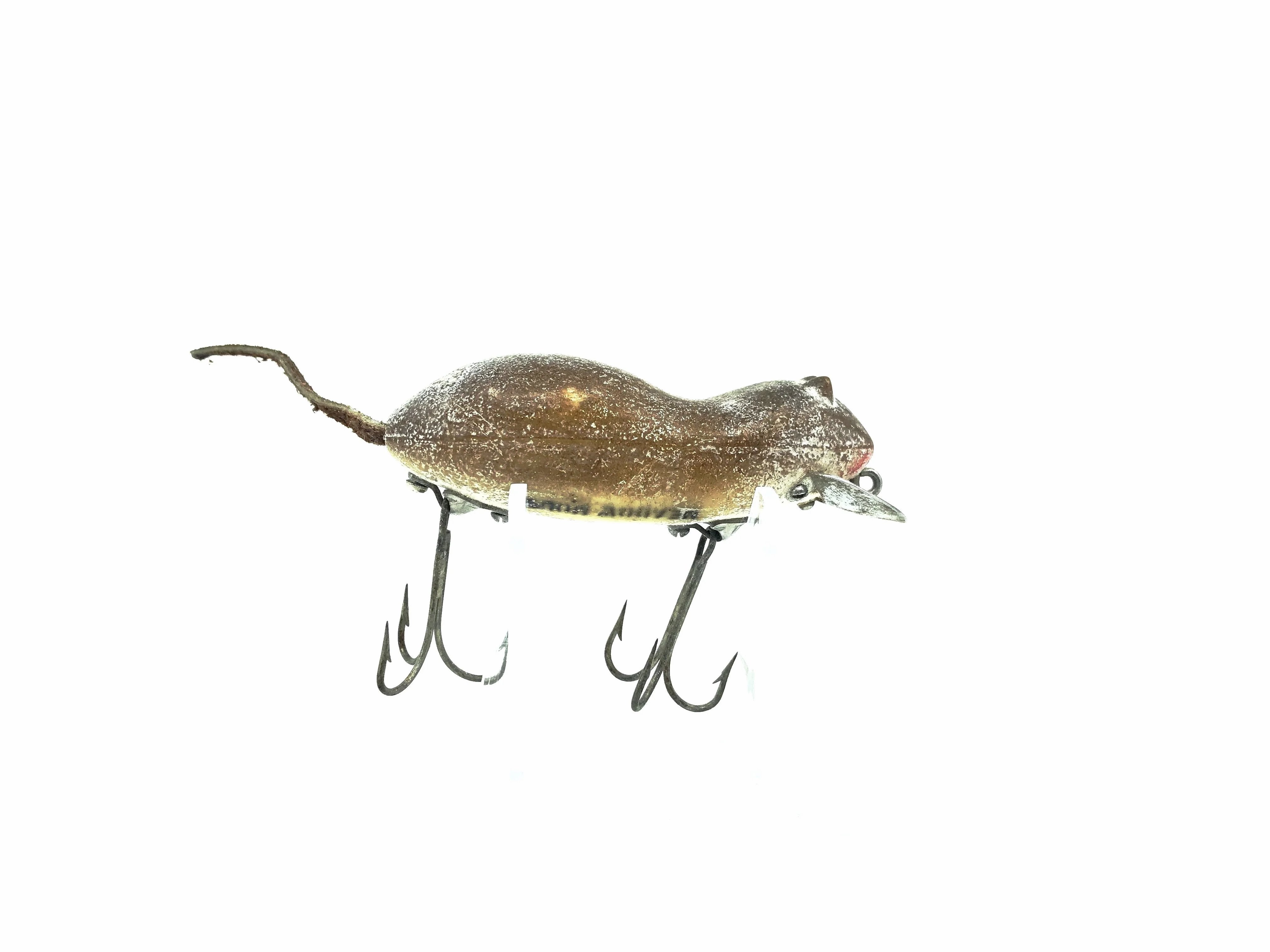 Vintage Heddon Meadow Mouse Fishing Lure Near Mint Condition