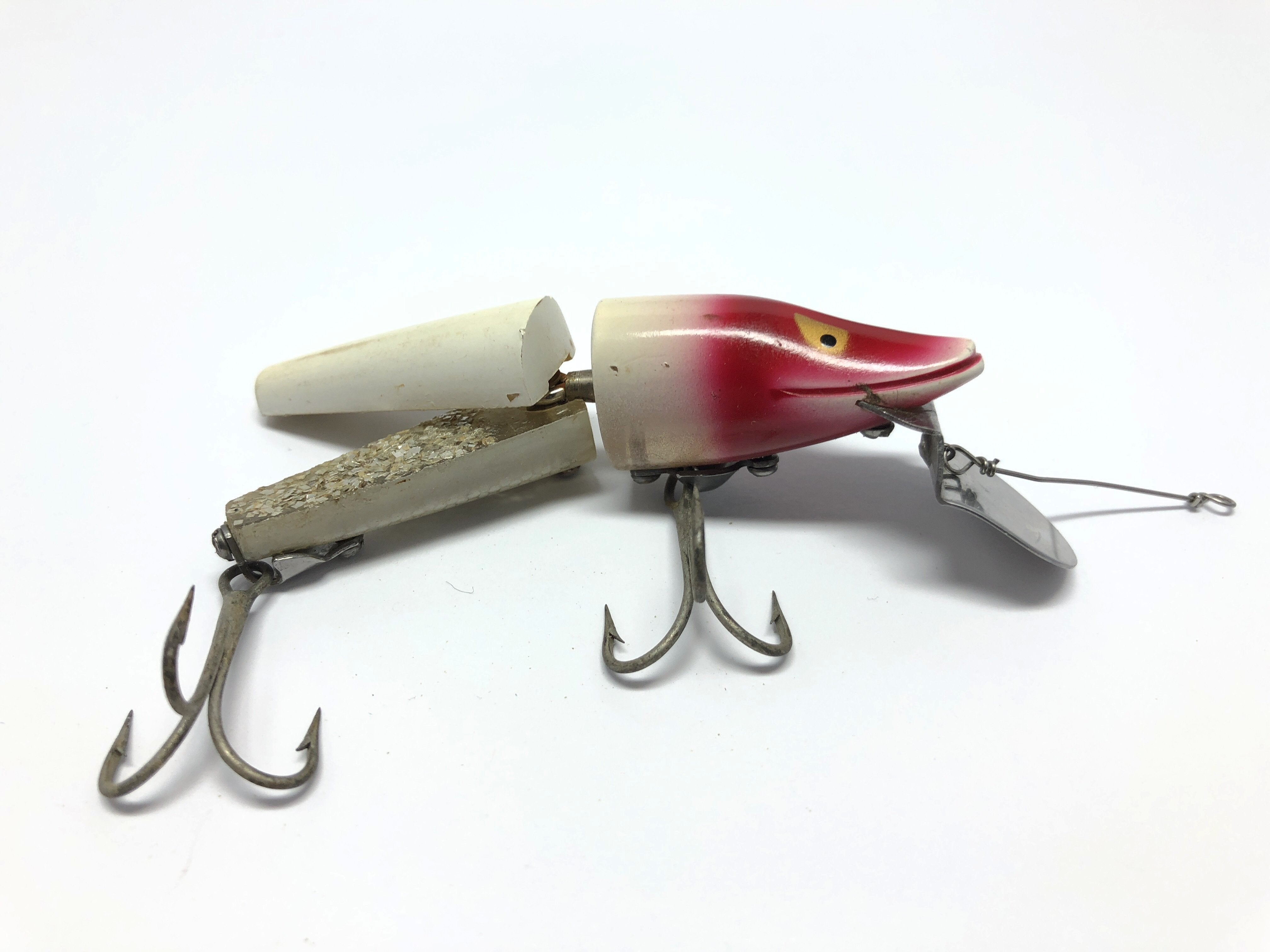 Heddon Scissor Tail Lure in Red and White Color – My Bait Shop, LLC