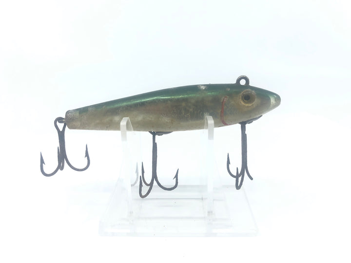 L & S 52M18 Mirrolure White with Green Back