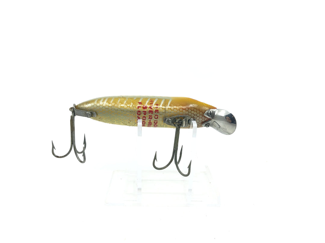 Heddon River Runt Spook Floater 9400 XRY Yellow Shore Minnow Color (1st Gen/Red Writing)