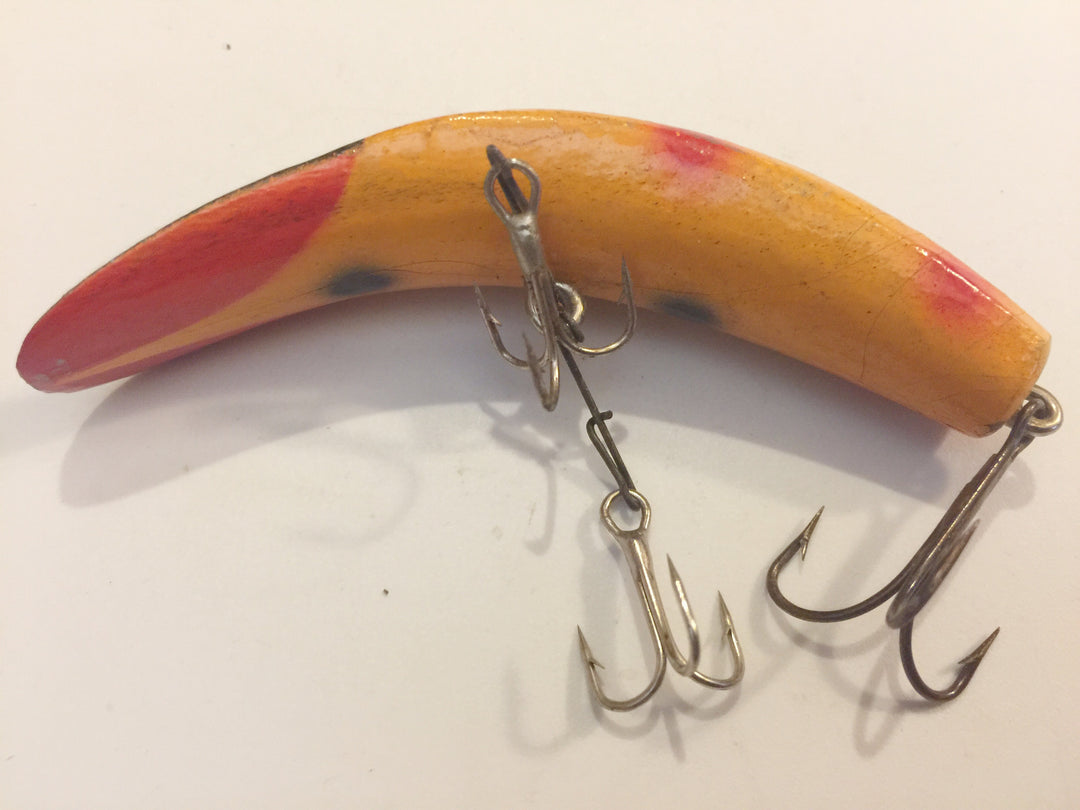 Helin S3 Wooden Orange Red and Black Flatfish