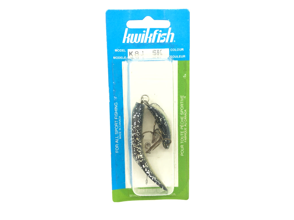 Kwikfish Jointed K8J SK Skunk Color New on Card Old Stock
