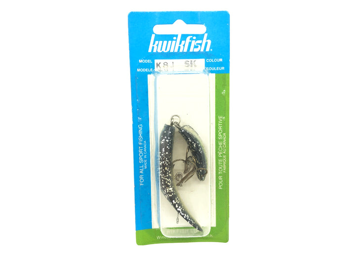 Kwikfish Jointed K8J SK Skunk Color New on Card Old Stock