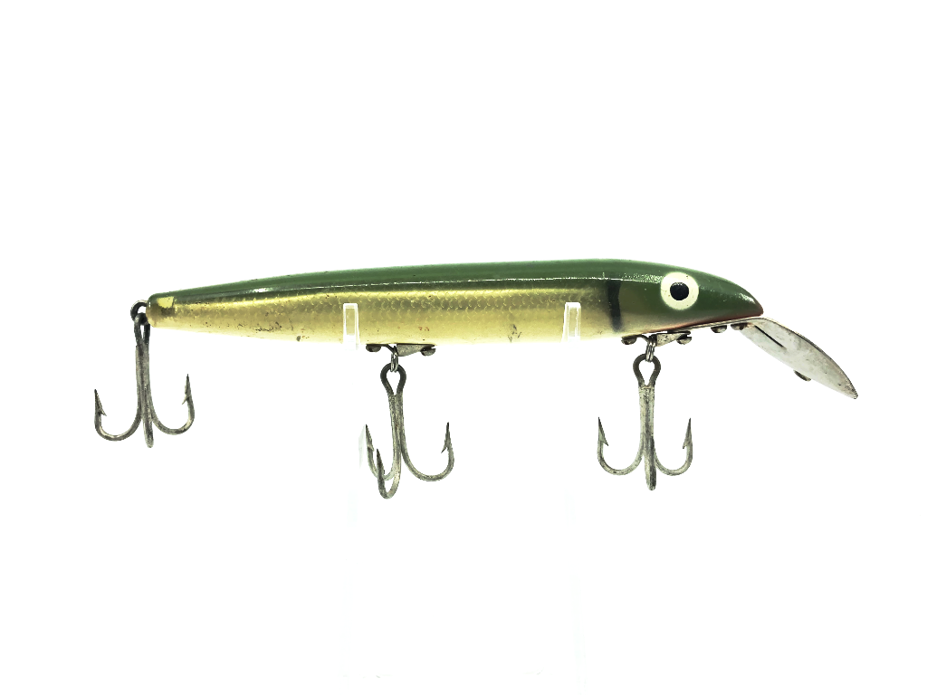 antique cisco kid fishing lure Husky Cisco Kid Musky Lure Green Shad Color – My Bait Shop, LLC