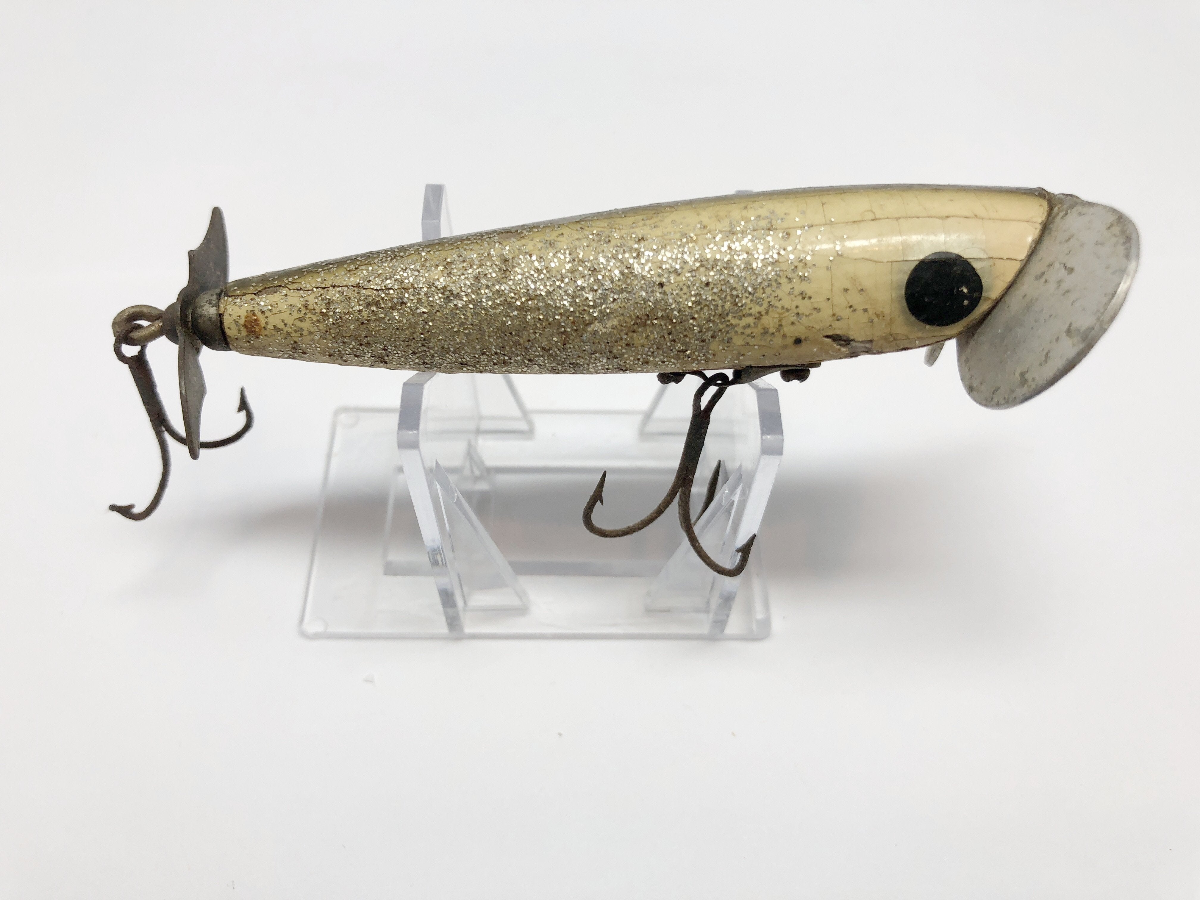 dalton twist fishing lure Dalton Twist Barracuda Vintage Lure Silver Flash Color