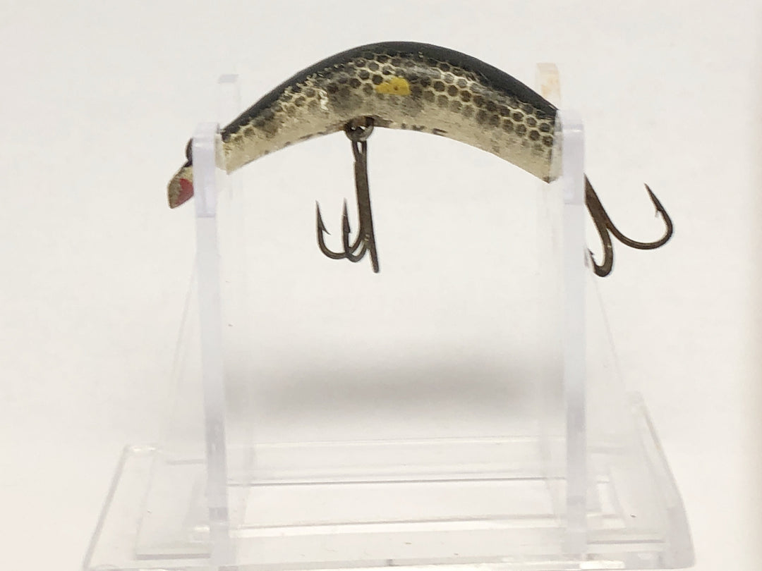 Small Kautzky Lazy Ike Black Ribs and Scales