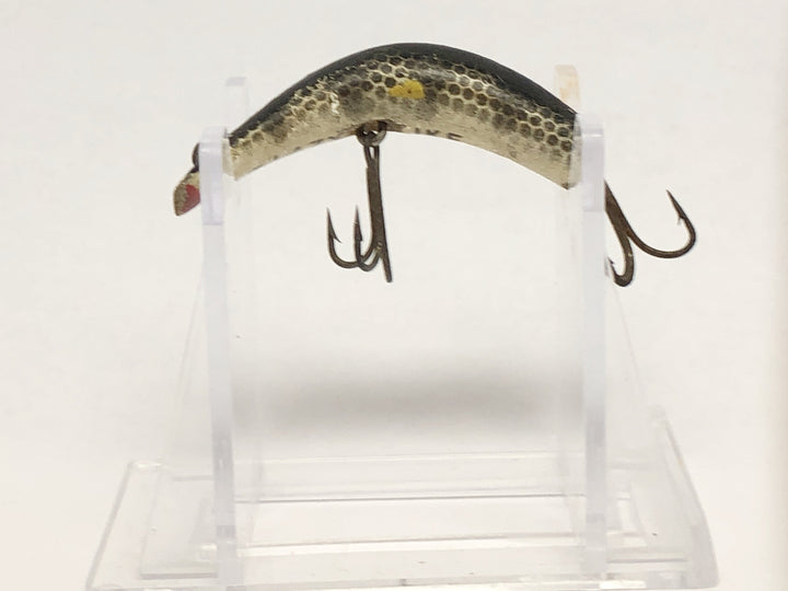 Small Kautzky Lazy Ike Black Ribs and Scales