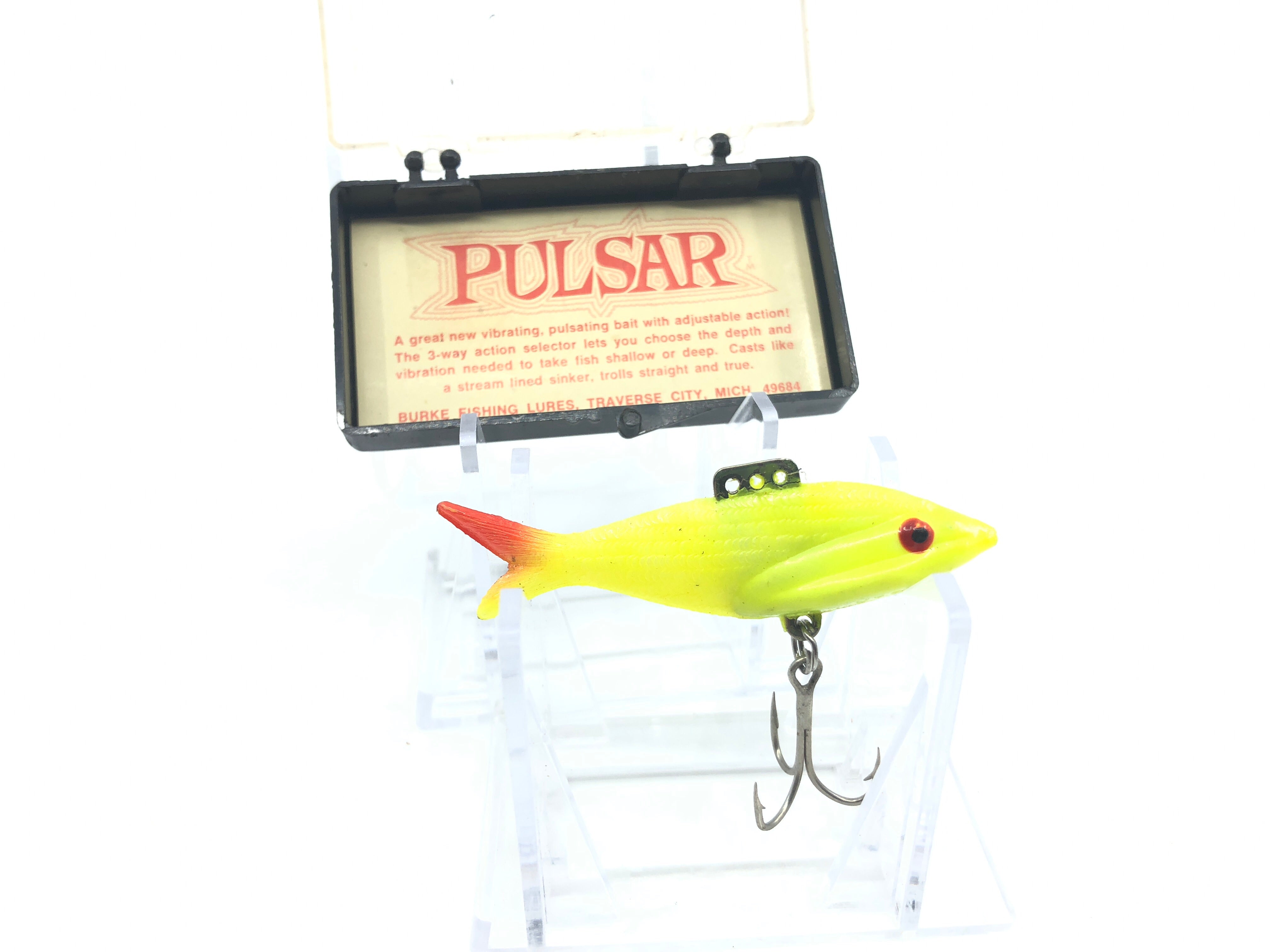 burke fishing lures Burke Pulsar Lure New in Box Old Stock