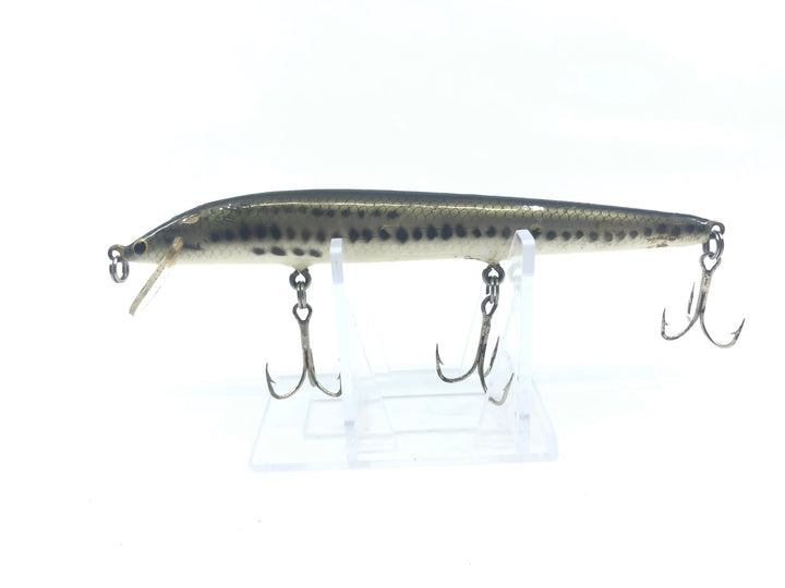 Minnow Clear with Yellow Back and Silver Ribs
