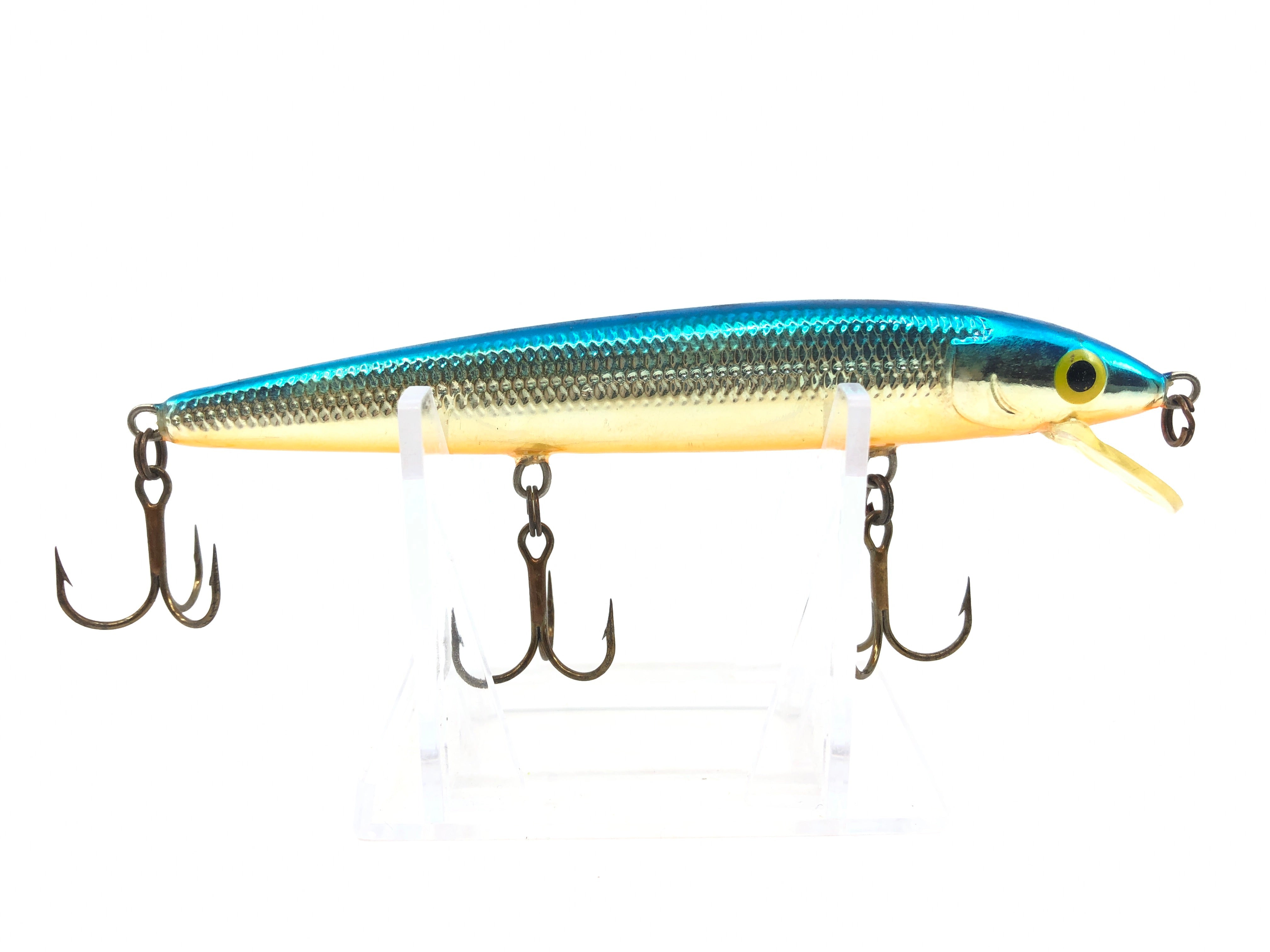 blue silver and orange belly rapala fishing lures Rapala Minnow Blue Gold and Orange – My Bait Shop, LLC