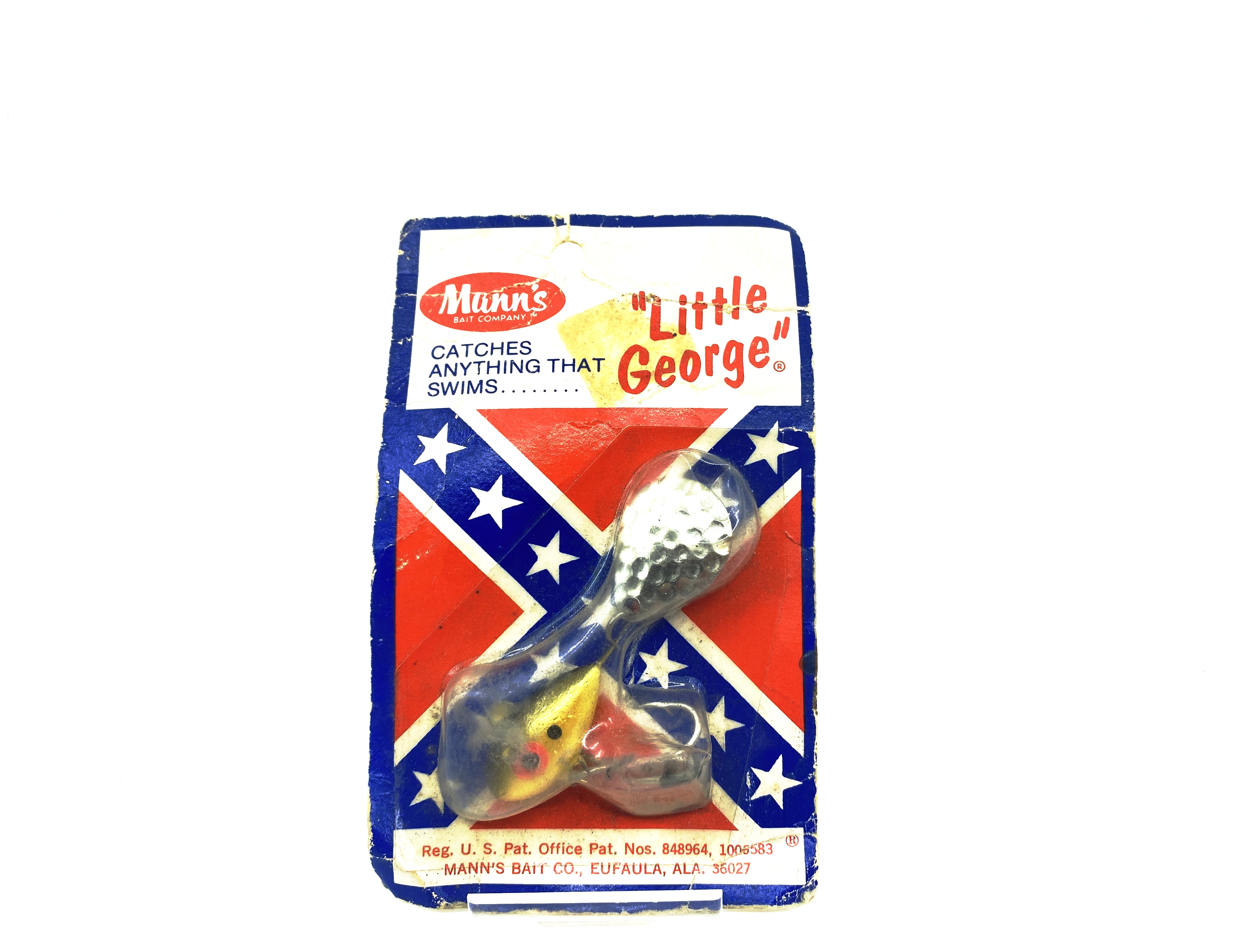 Vintage Mann's Little George Yellow Black Color – My Bait Shop, LLC