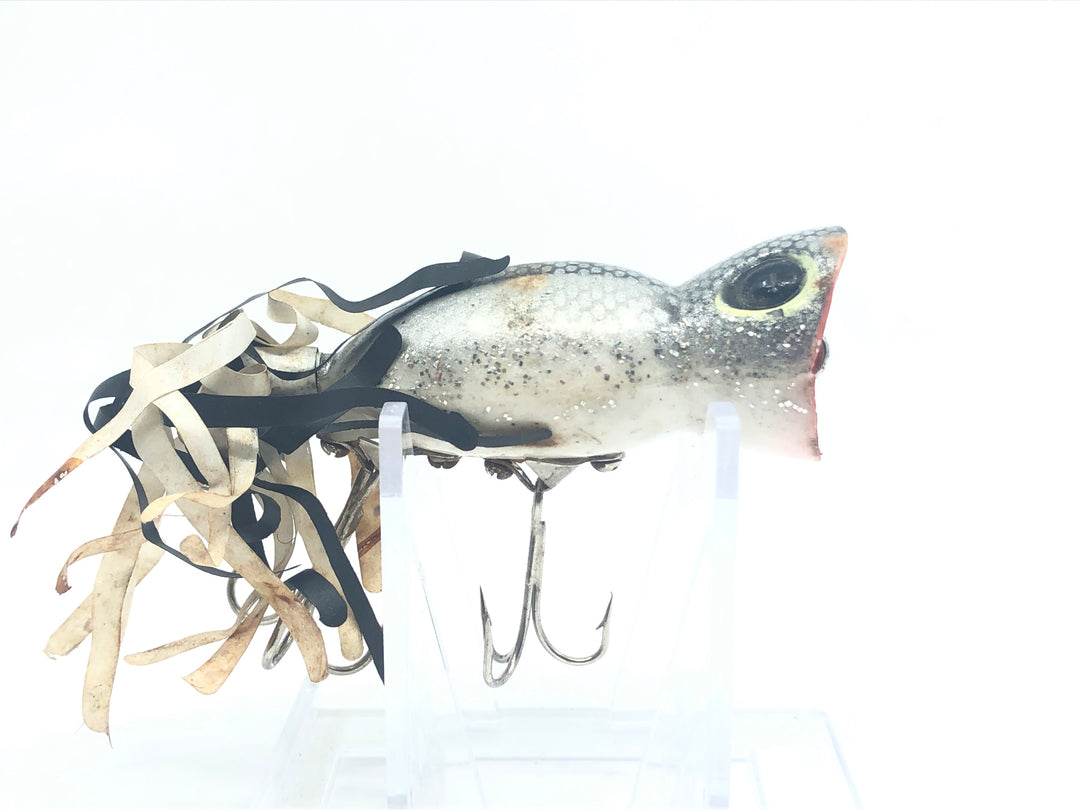 Arbogast Hula Popper Black and Sparkles