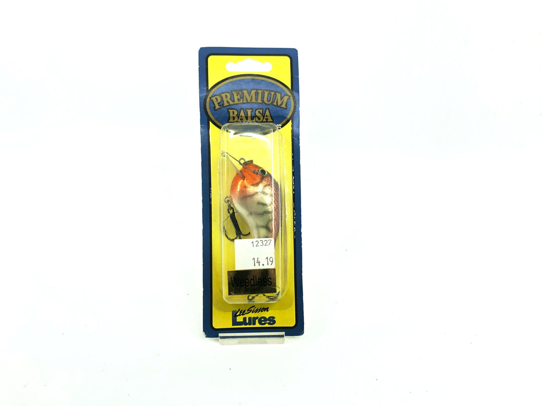 Lee Sisson Lure WPBS2 Weedless Square Bill Crank, Color #38 Sparkle Craw, New on Card
