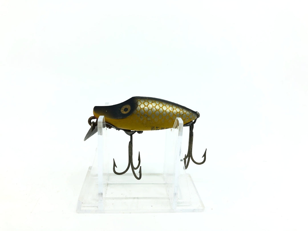 Heddon Midget River Runt Spook 9010 PG Golden Shiner Color