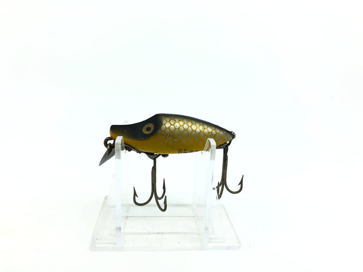 Heddon Midget River Runt Spook 9010 PG Golden Shiner Color