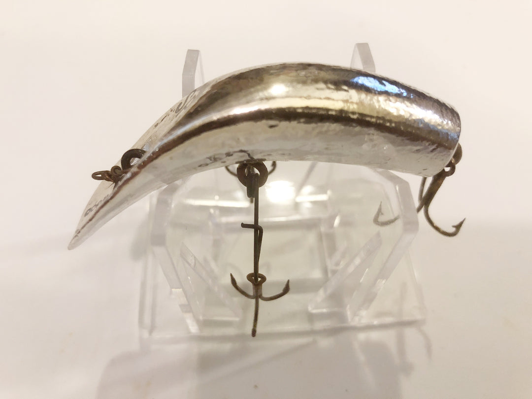 Helin Flatfish SPS Rare Wood with Silver Foil Antique Lure