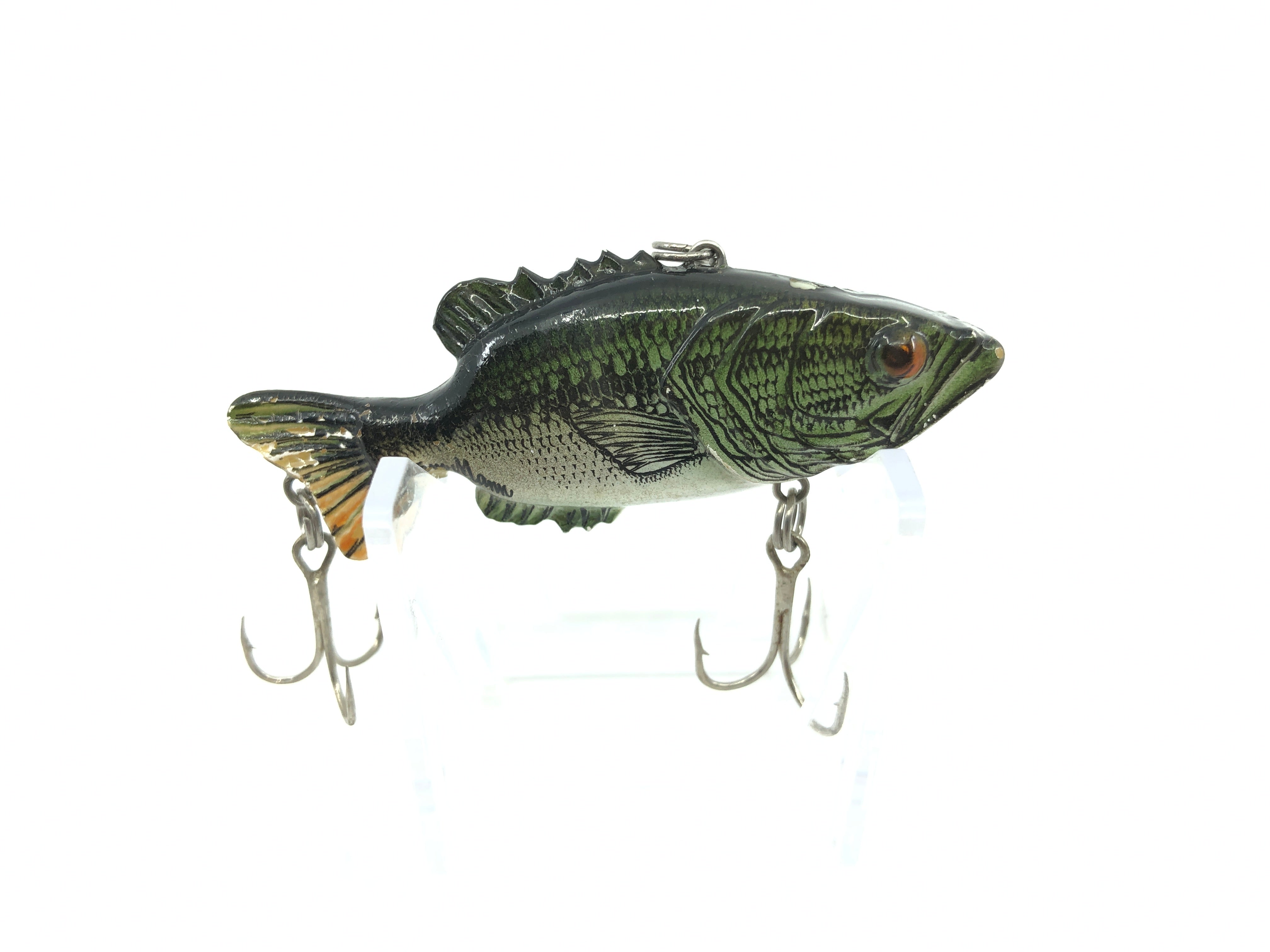 Mann's LeRoy Brown Green Baby Bass Red Orange Eyes Color – My Bait Shop, LLC