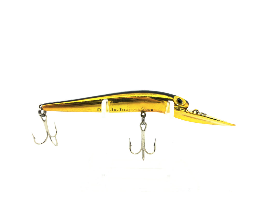 Pre-Rapala Storm Deep Jr. Thunder Stick 104 Metallic Yellow/Black Back Color