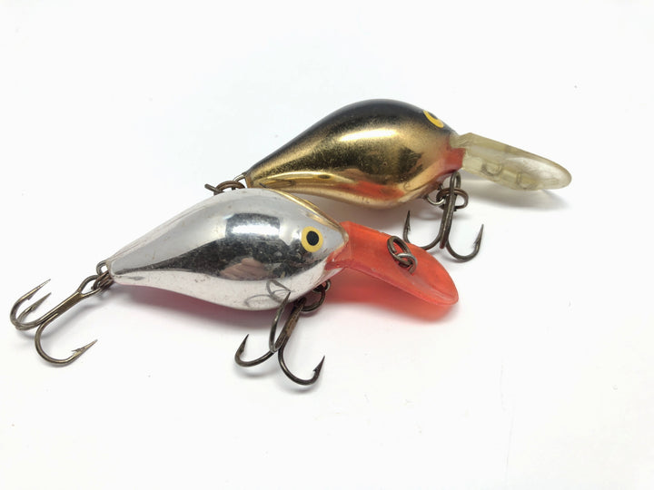 Lot of Two Rapalas Tiny Raps One Red Lip