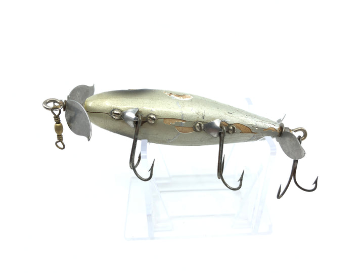 South Bend Nip-I-Diddee Lure Silver Aluminum Color