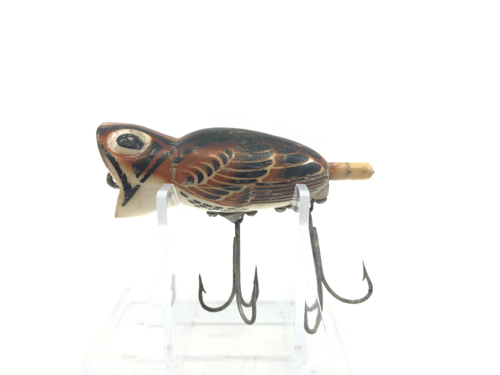 Arbogast Hula Popper Sparrow Rare Color Early Plastic