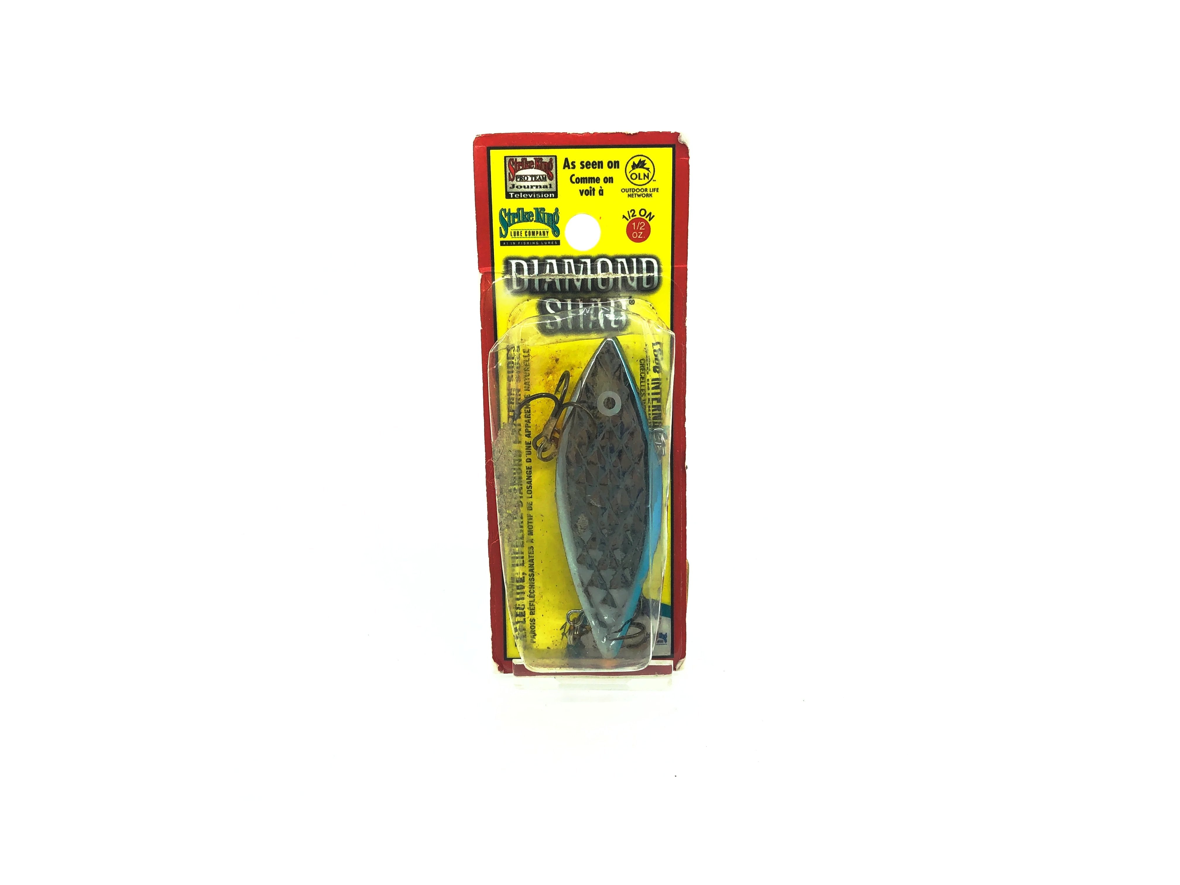 diamond king fishing lures Strike King Diamond Shad Blue Back Color New on Card
