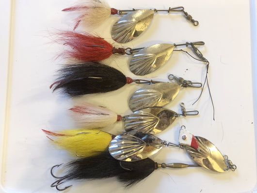 GM Skinner and Other Musky Lures Lot of Six