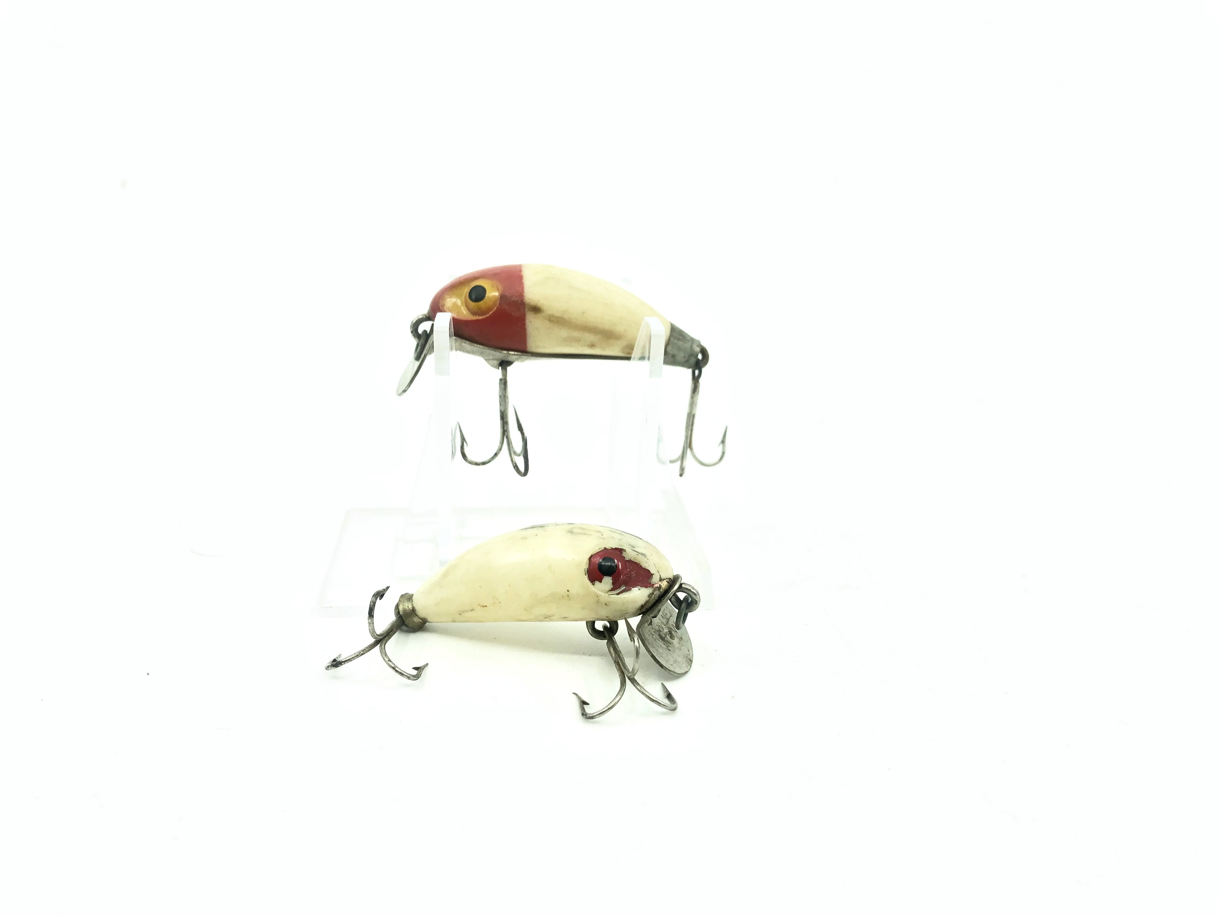 Leurre De Pêche Vintage Wright & McGill Jointed Miracle Minnow 1 1/2 Pouces – Frog