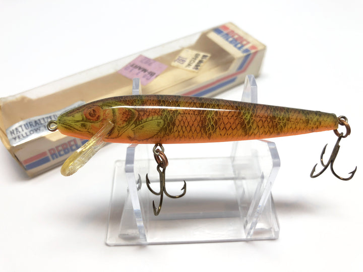 Rebel Floater Minnow Naturalized Yellow Perch F1082 New in Box