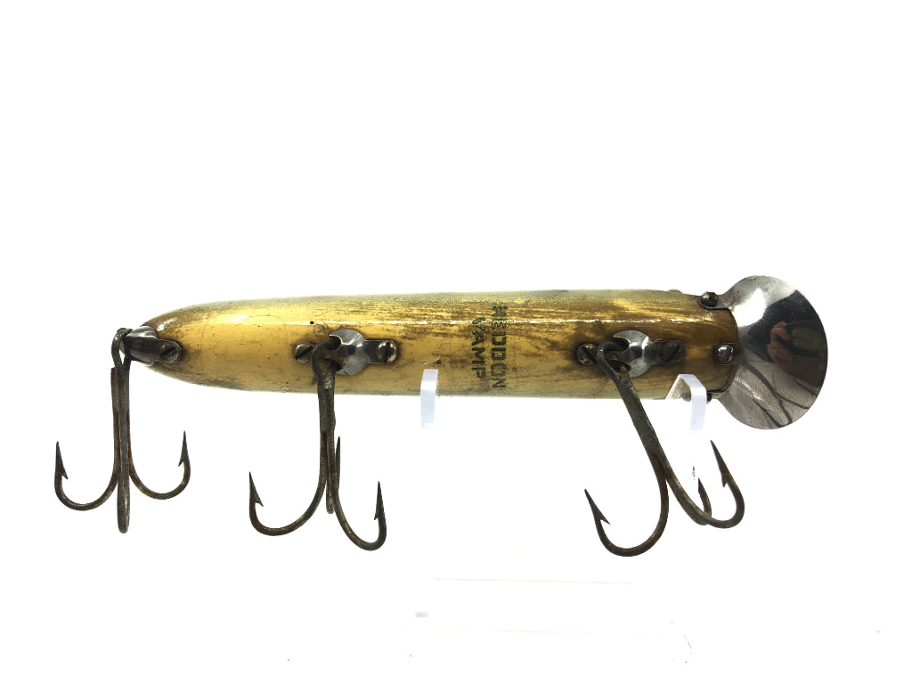 Wooden Heddon Vamp Pike Scale Glass "Goggle Eyes"